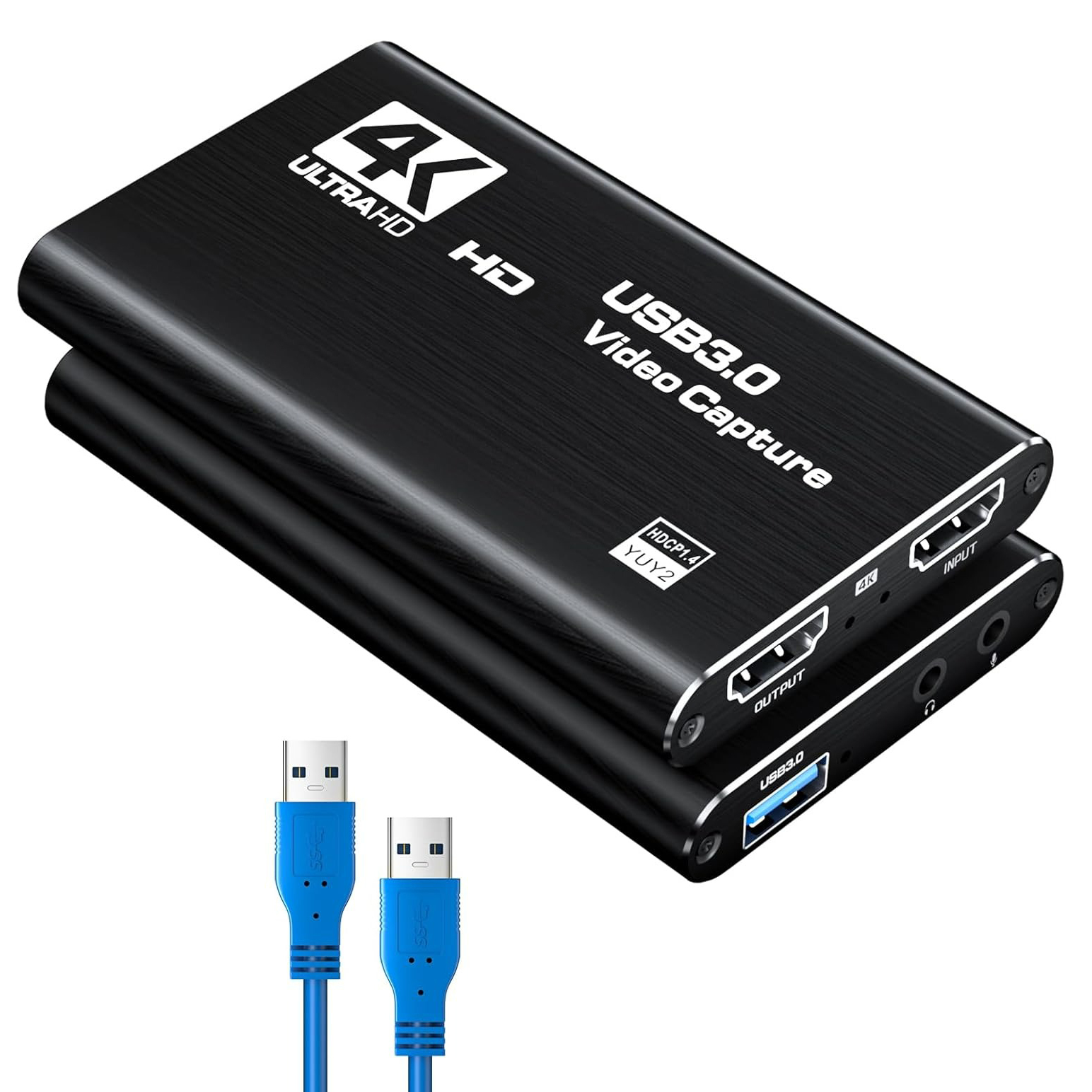 Audio Music Live - 4K HDMI-Compatible to USB 3.0 1080P@60Hz