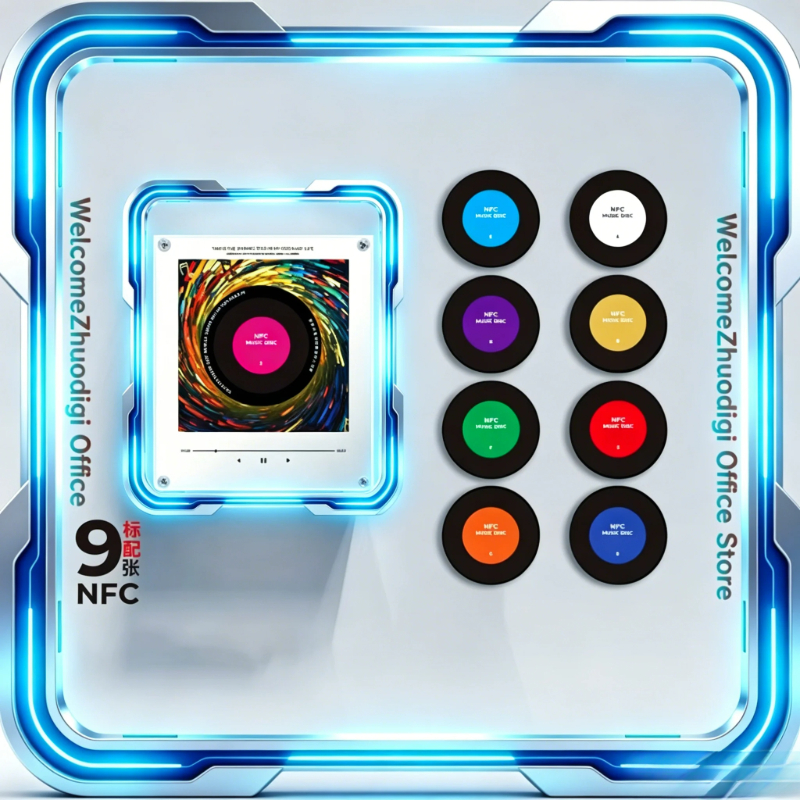 Music Song Audio - NFC Sensing Song Player Night Light