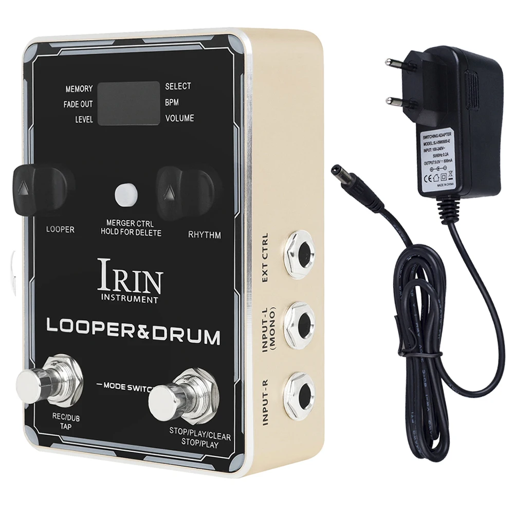 Looper Pedal Guitar - IRIN XS-04 Loop Recording Guitar Effect