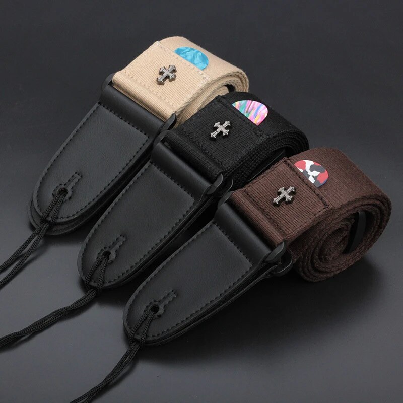 Guitar Strap Padded - Electric Guitar Strap Acoustic Folk Guitarra