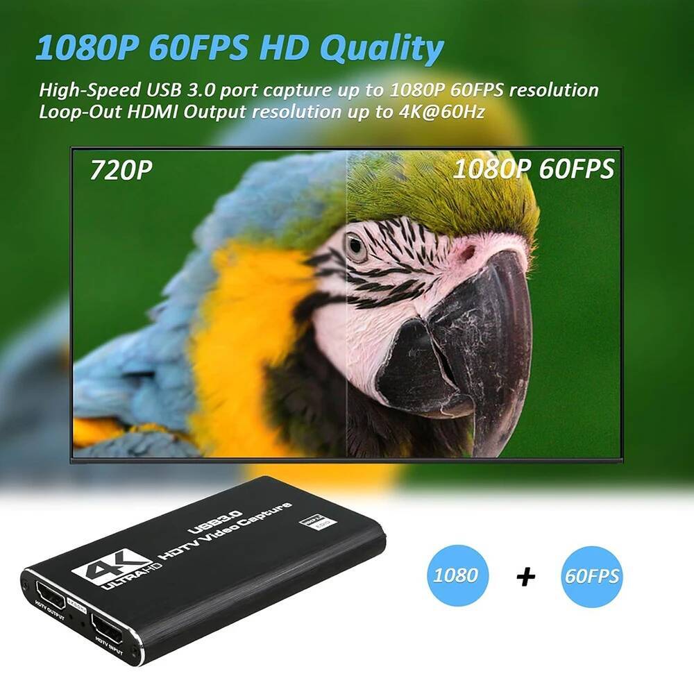 4K HDMI-Compatible to USB 3.0  - Audio Music Live recensie en prijs