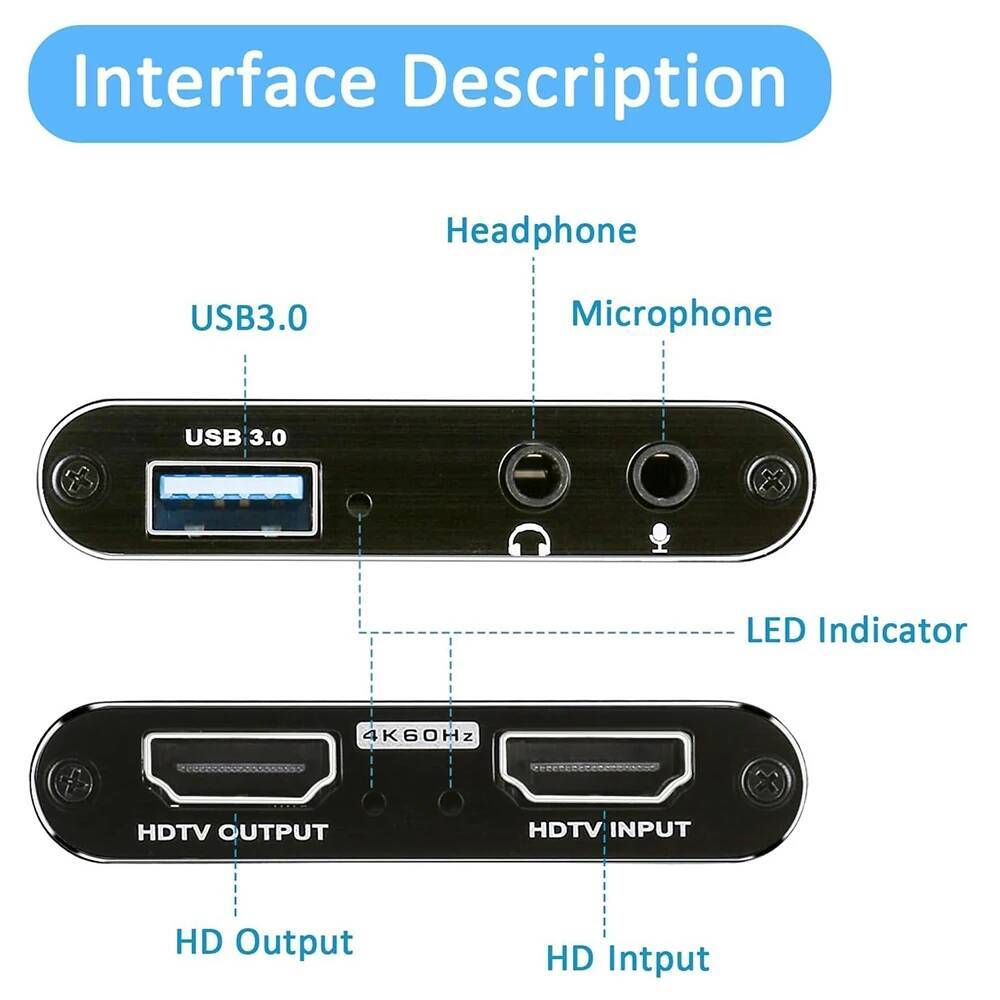 4K HDMI-Compatible to USB 3.0  - Audio Music Live recensie en prijs