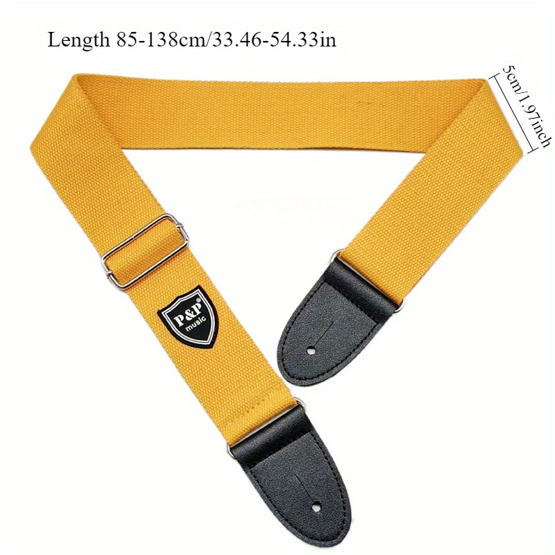 Vibrant Color Guitar Strap - S - Guitar Strap Padded recensie en prijs