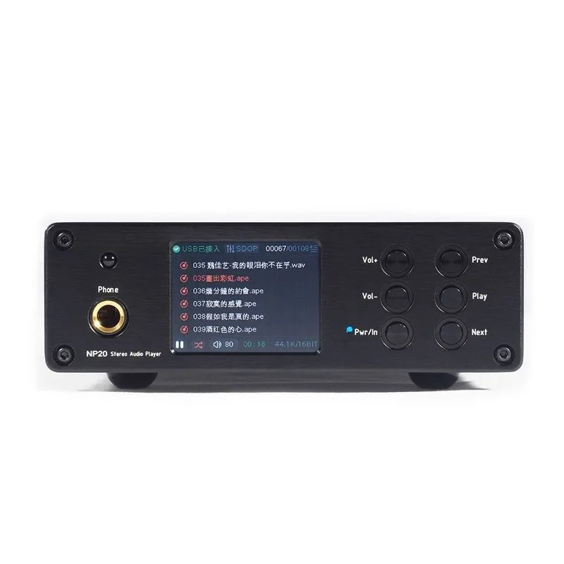 NP20 Lossless Audio Decoder 2x - Headphone Amplifier Dac recensie en prijs