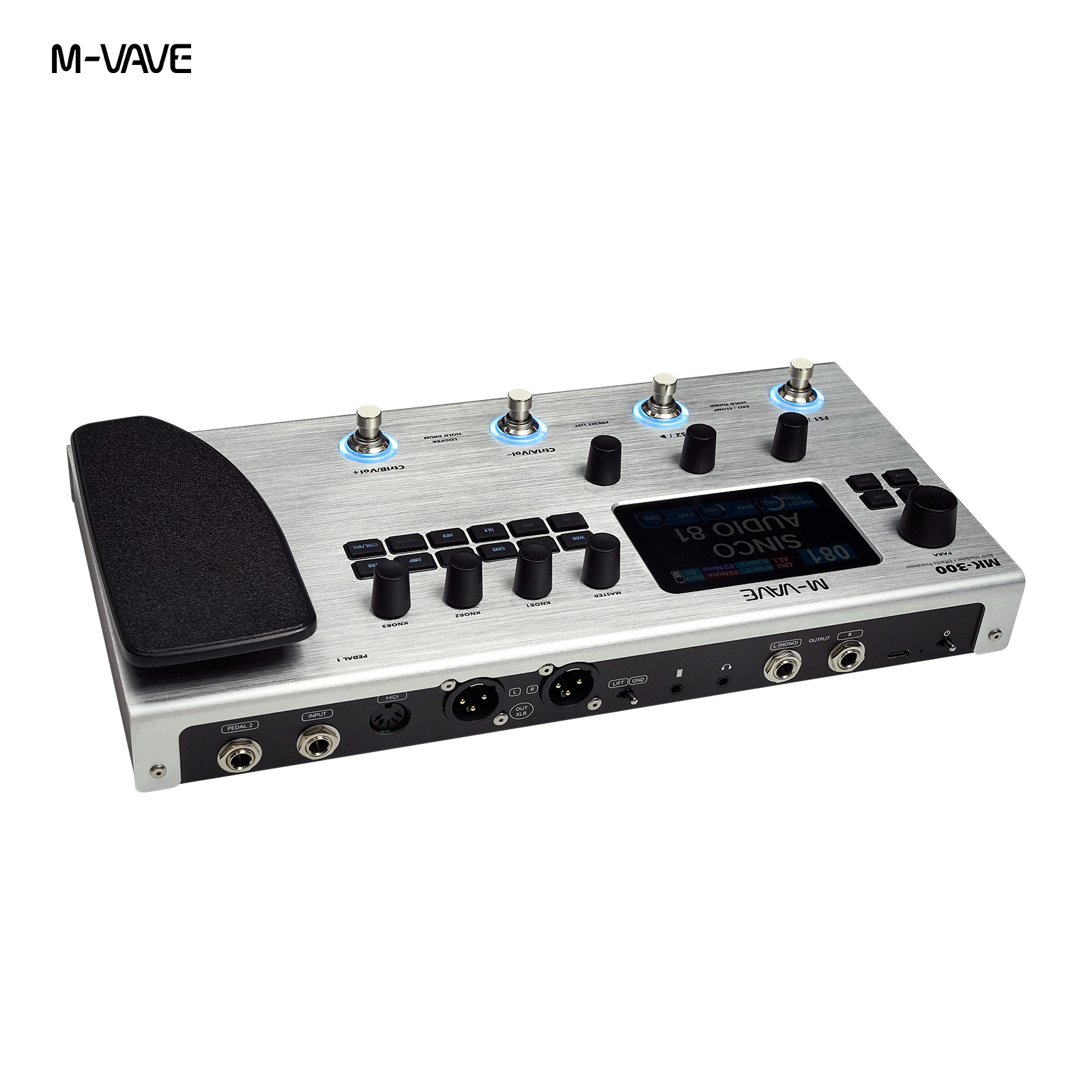M-VAVE MK-300 Multi-Function G - Looper Pedal Guitar recensie en prijs
