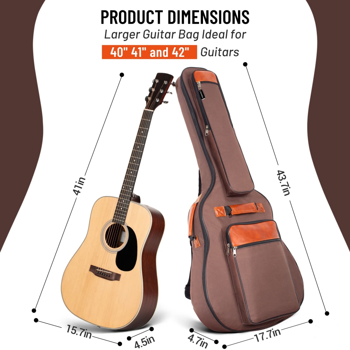 Miwayer-Acoustic Guitar Bag, 4 - Guitar Strap Padded recensie en prijs