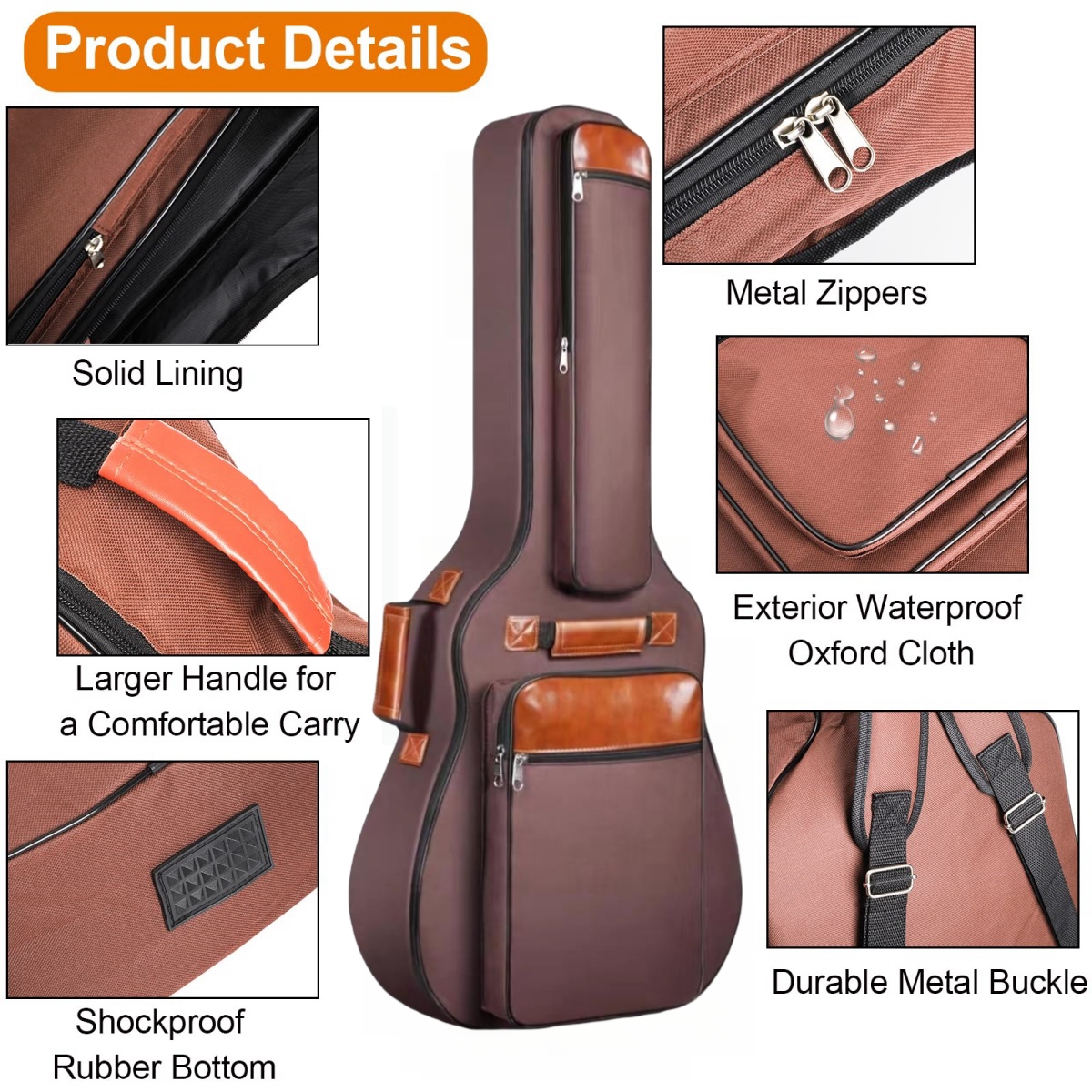 Miwayer-Acoustic Guitar Bag, 4 - Guitar Strap Padded recensie en prijs
