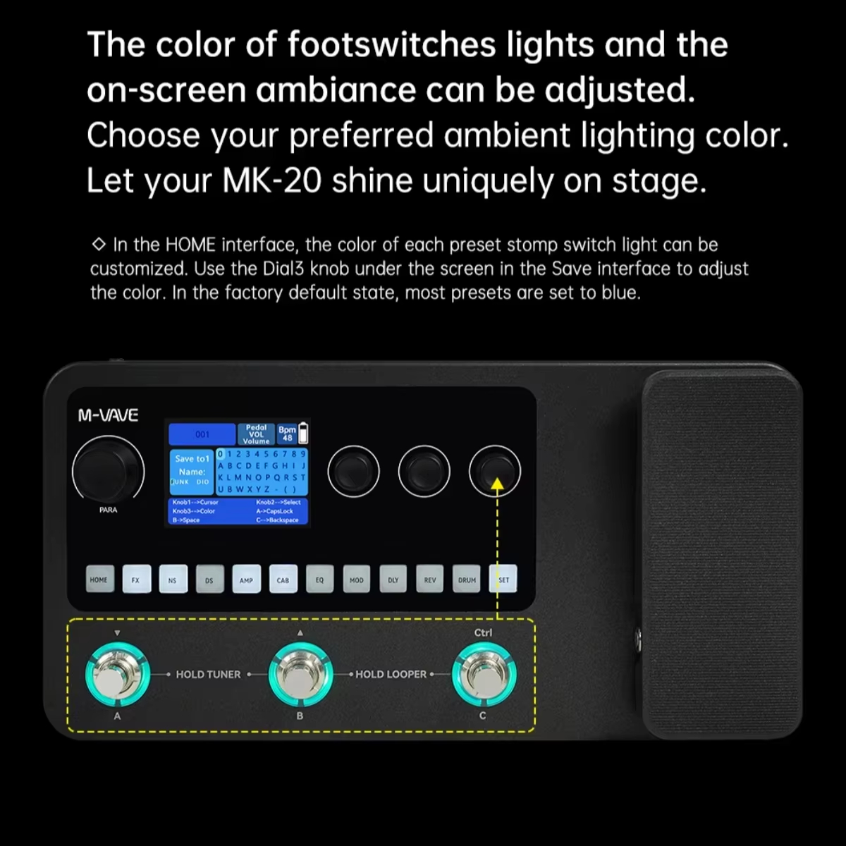 M-VAVE MK-20 Guitar and Bass M - Looper Pedal Guitar recensie en prijs