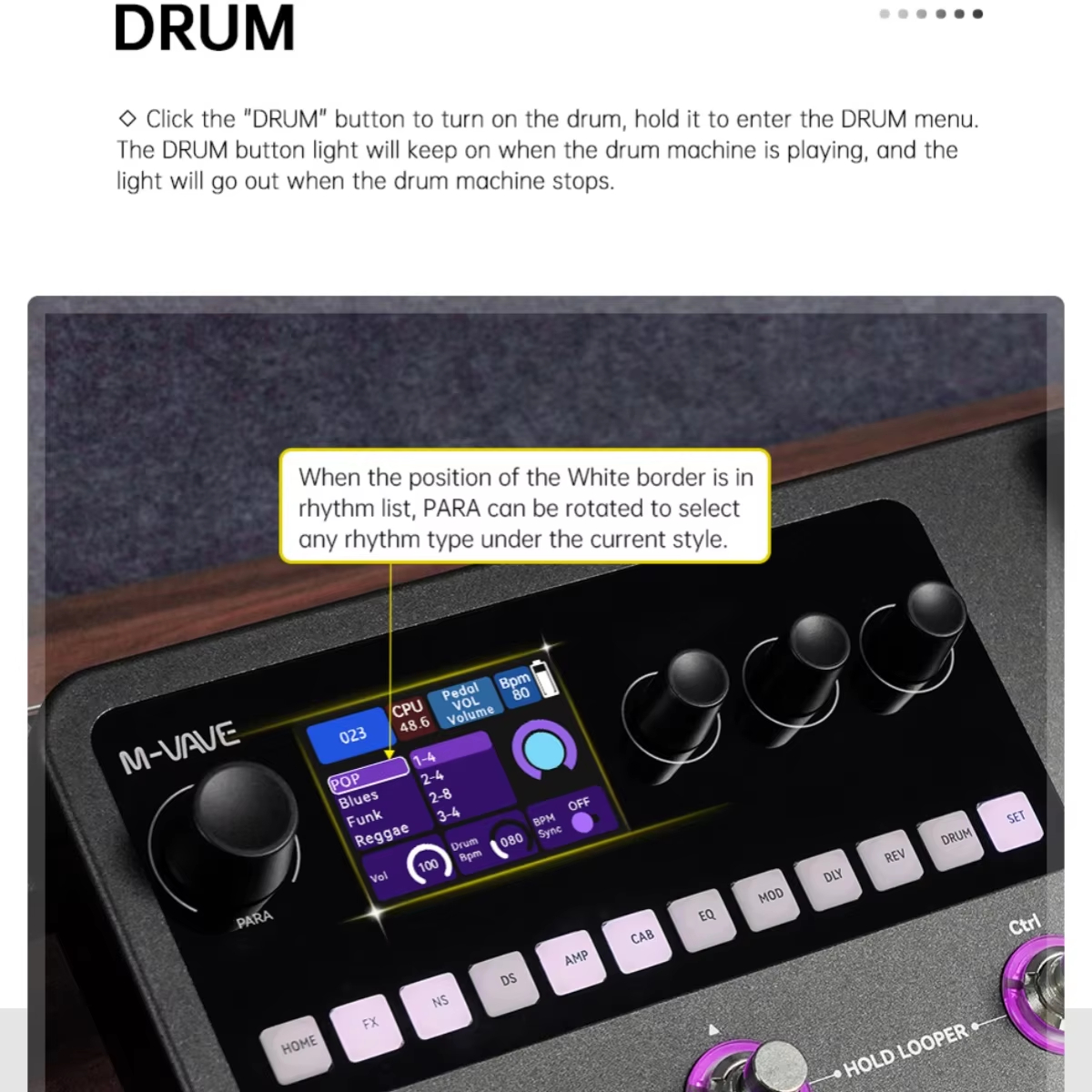M-VAVE MK-20 Guitar and Bass M - Looper Pedal Guitar recensie en prijs