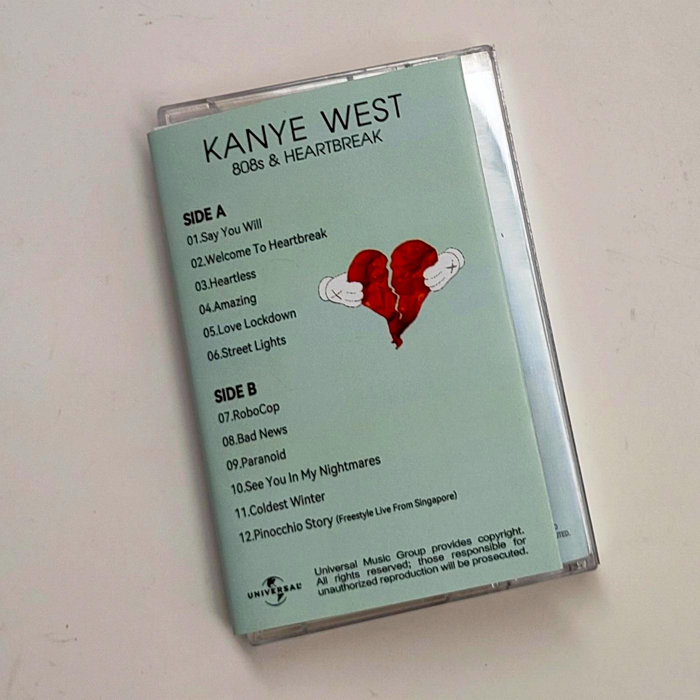 Rap Kanye West YE Music Tape 8 - Audio Music Recorder recensie en prijs