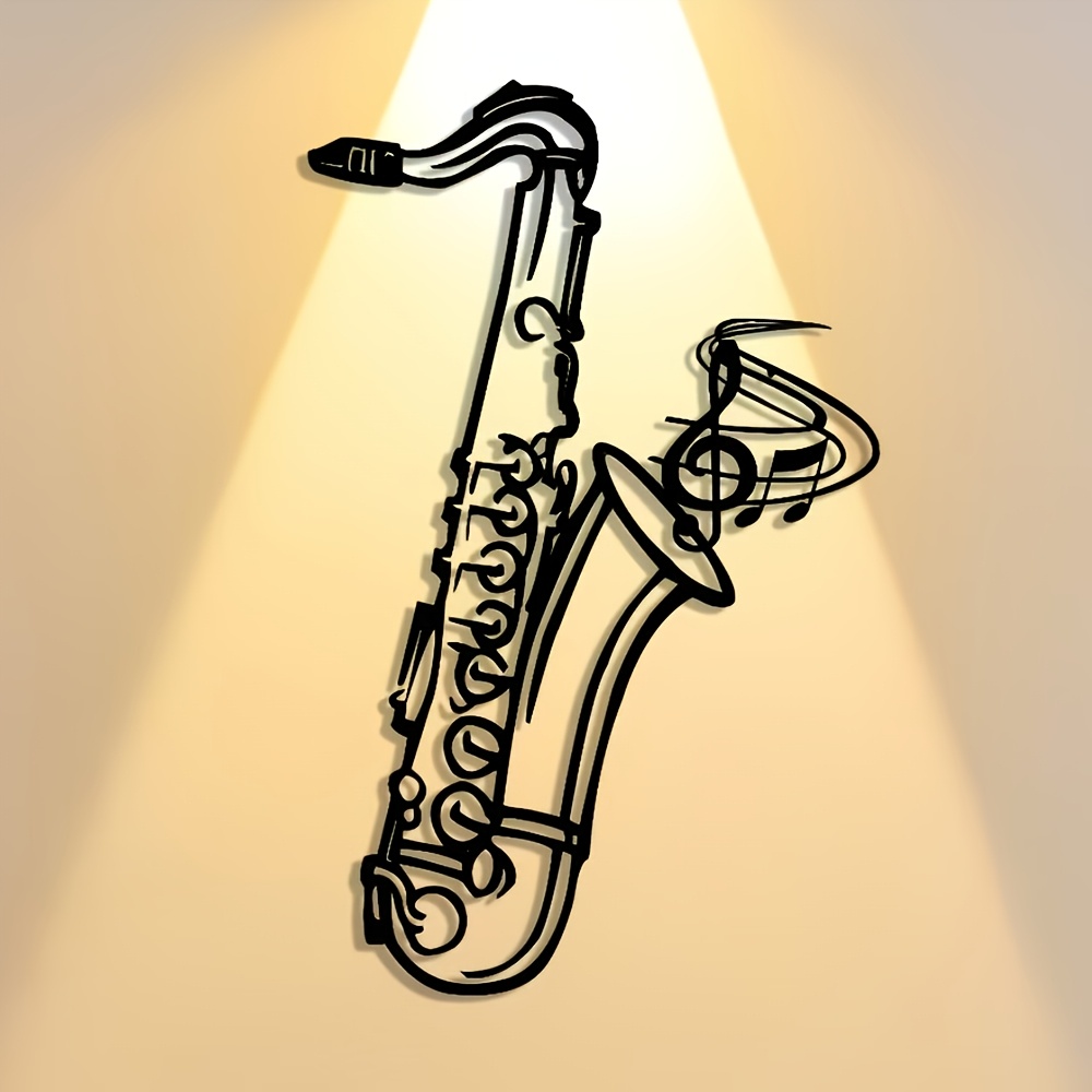 Metal Wall Art Saxophone Decor - Audio Music Live recensie en prijs