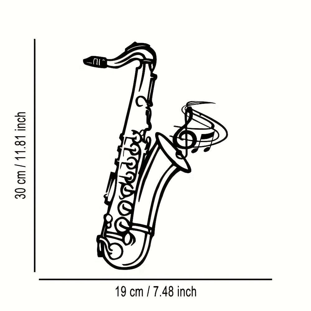 Metal Wall Art Saxophone Decor - Audio Music Live recensie en prijs