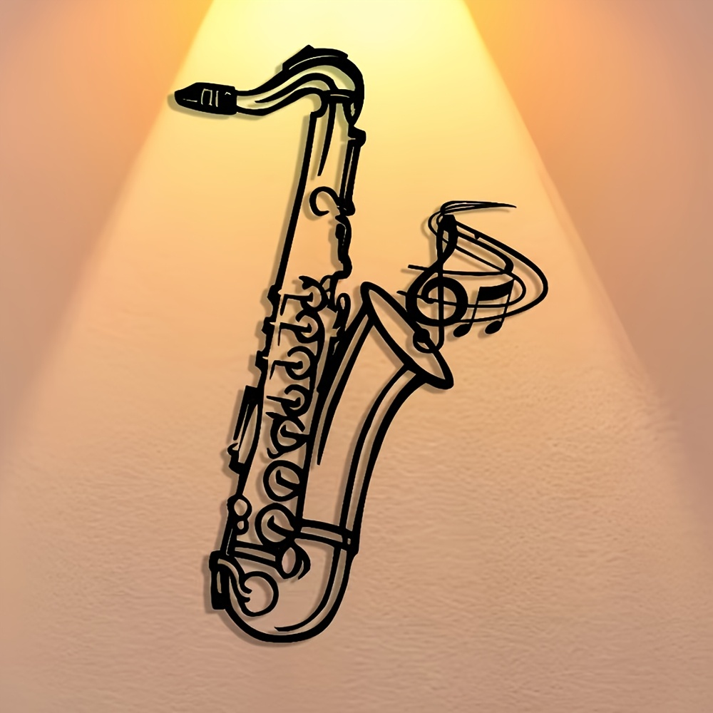 Metal Wall Art Saxophone Decor - Audio Music Live recensie en prijs