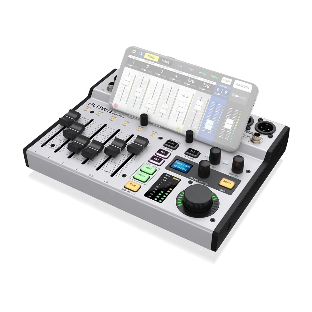 Behringer Flow 8 Digital Mixer - Audio Music Live recensie en prijs