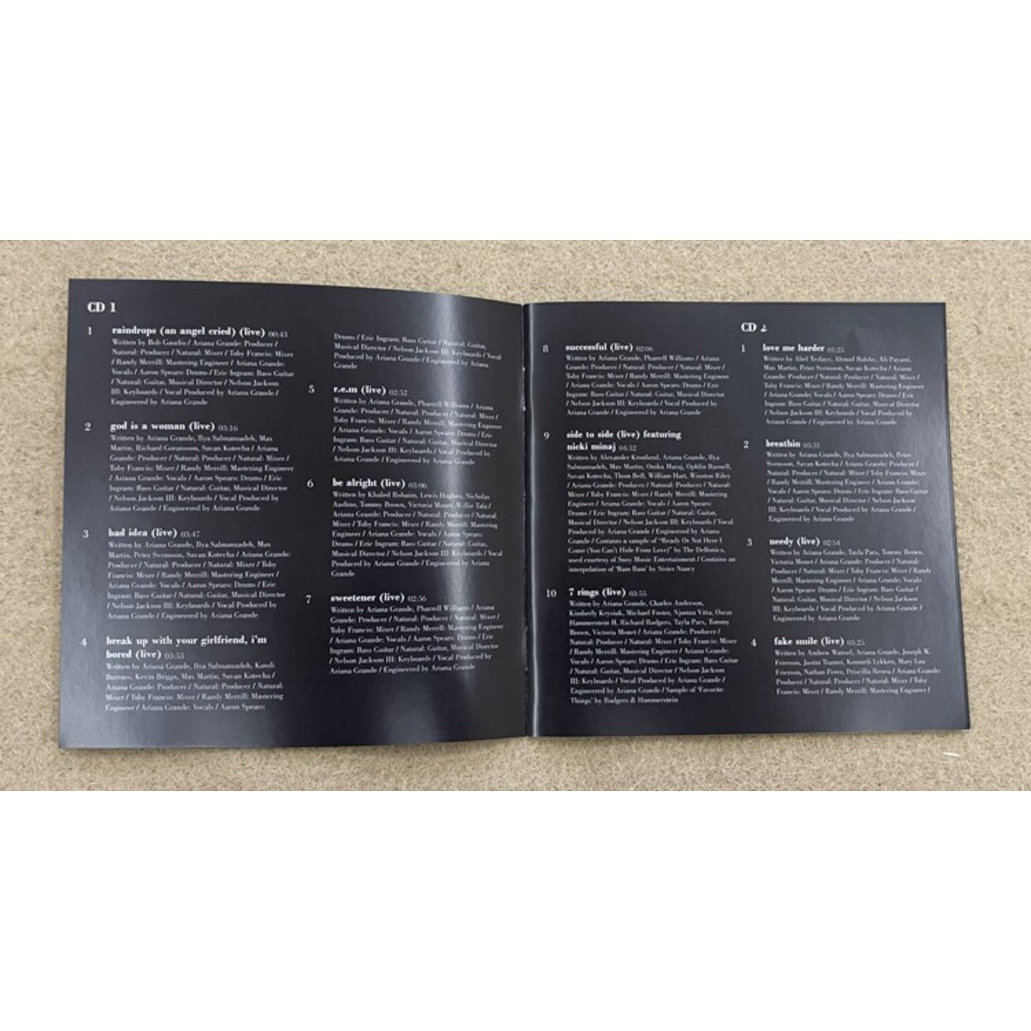 Rare Sealed Ariana Grande K By - Audio Music Live recensie en prijs