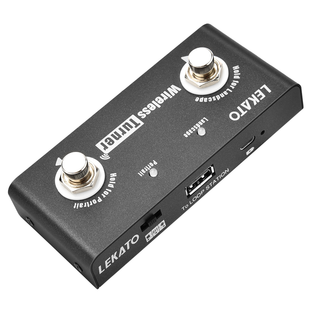 Lekato Wireless Bluetooth Page - Looper Pedal Guitar recensie en prijs