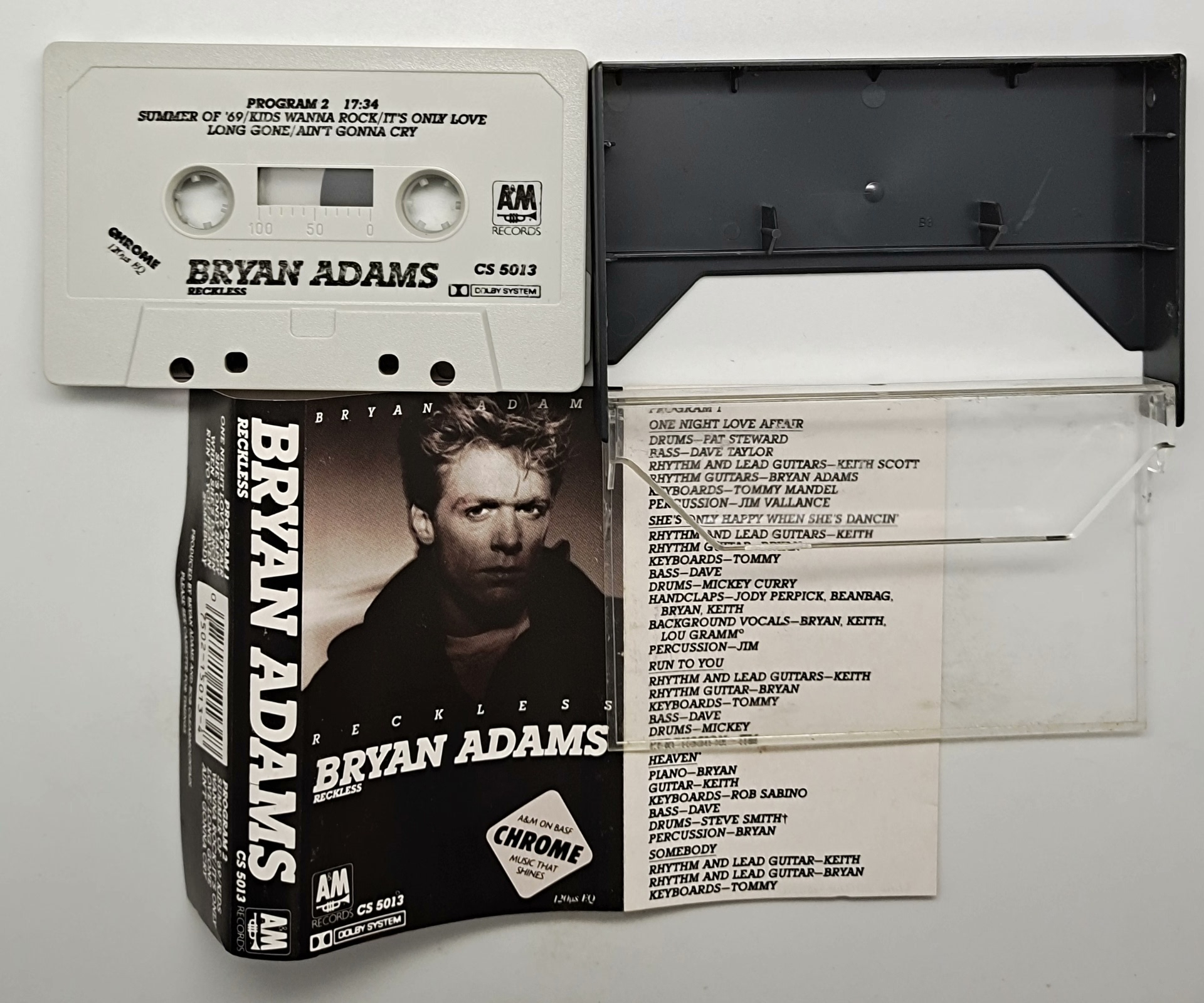 Pop Bryan Adams Music Tape Rec - Audio Music Recorder recensie en prijs