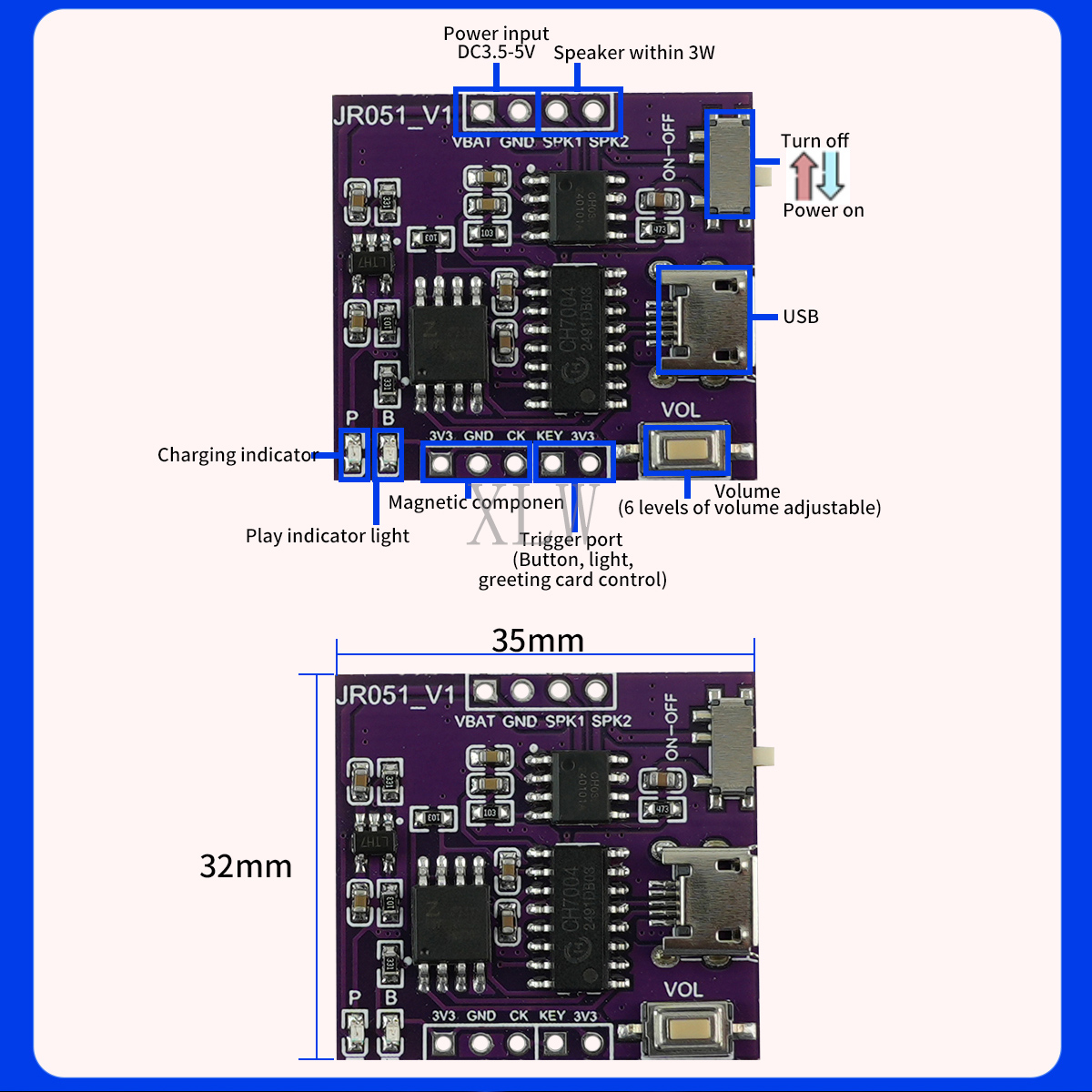 Music Sound Module USB Downloa - Download Audio Music Player recensie en prijs