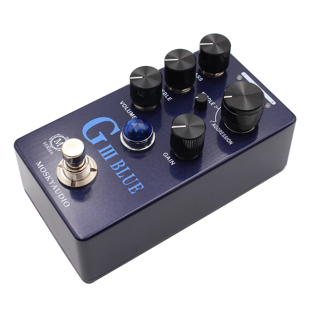 Mosky G III BLUE Overdrive Dis - Looper Pedal Guitar recensie en prijs