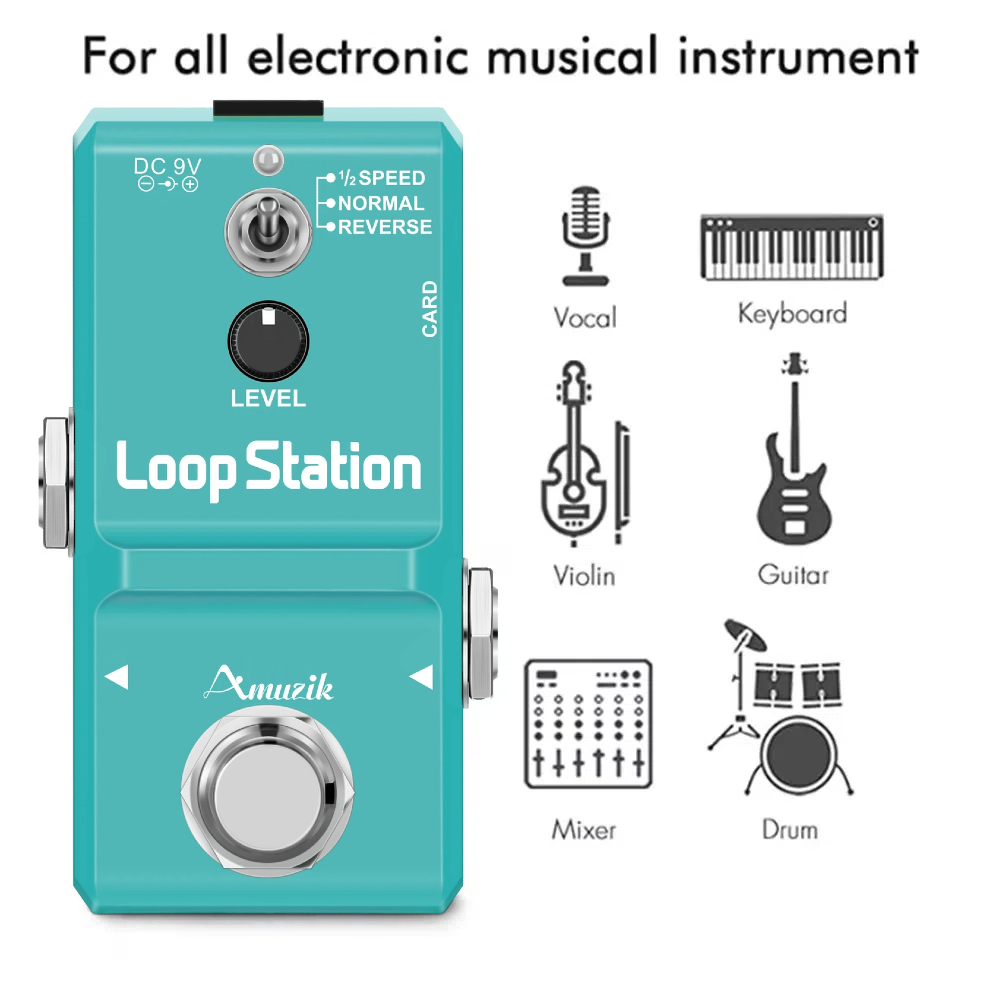 Amuzik Guitar Bass Keyboard Rh - Looper Pedal Guitar recensie en prijs