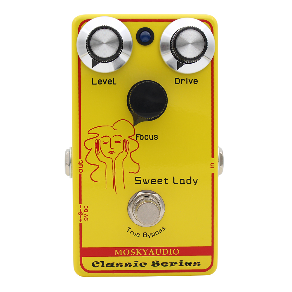 Mosky Audio SWEET LADY Overdri - Looper Pedal Guitar recensie en prijs