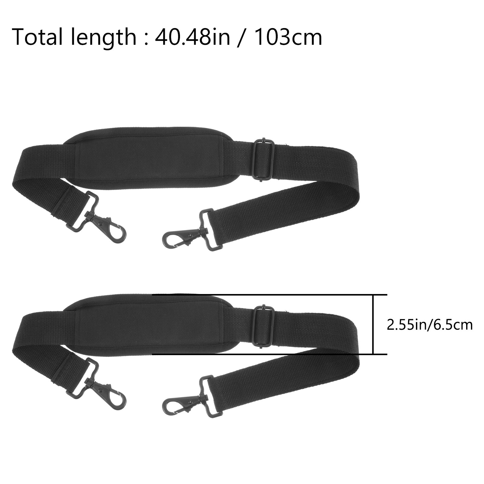 2Pcs Lightweight Adjustable Pa - Guitar Strap Padded recensie en prijs