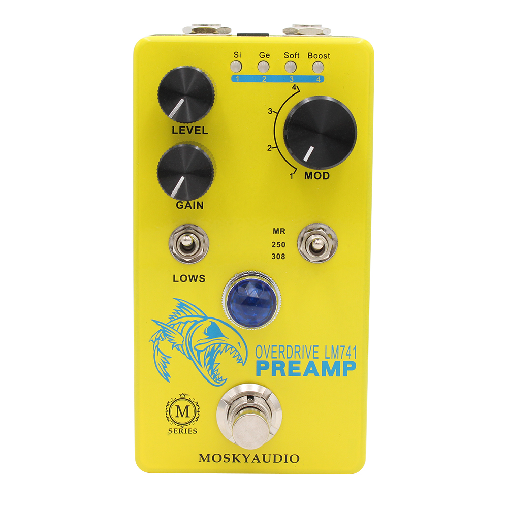 MOSKY LM741 Preamp Guitar Peda - Looper Pedal Guitar recensie en prijs