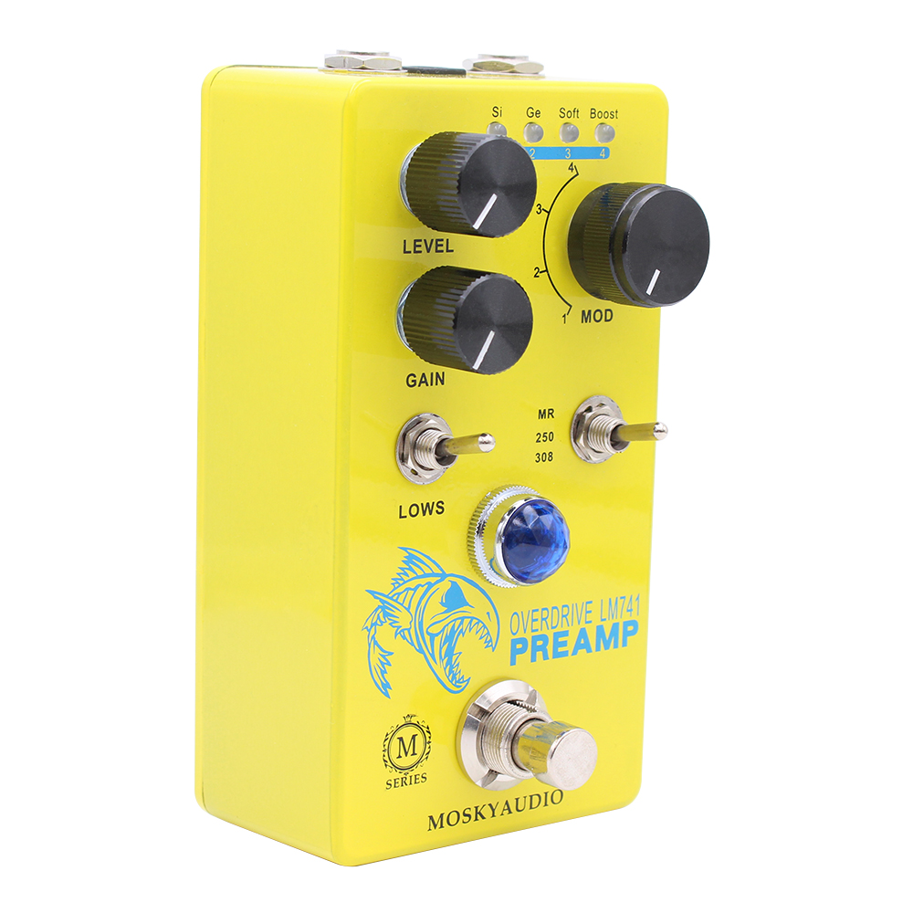 MOSKY LM741 Preamp Guitar Peda - Looper Pedal Guitar recensie en prijs