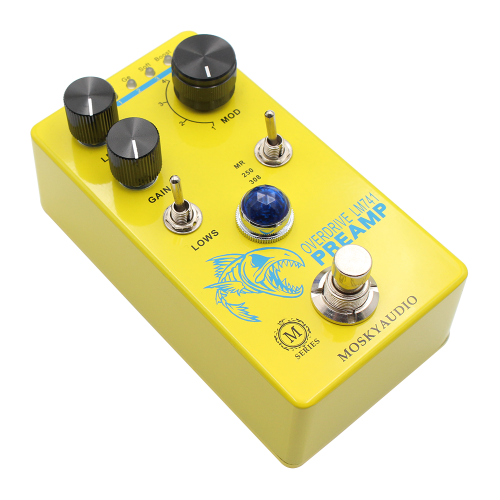 MOSKY LM741 Preamp Guitar Peda - Looper Pedal Guitar recensie en prijs