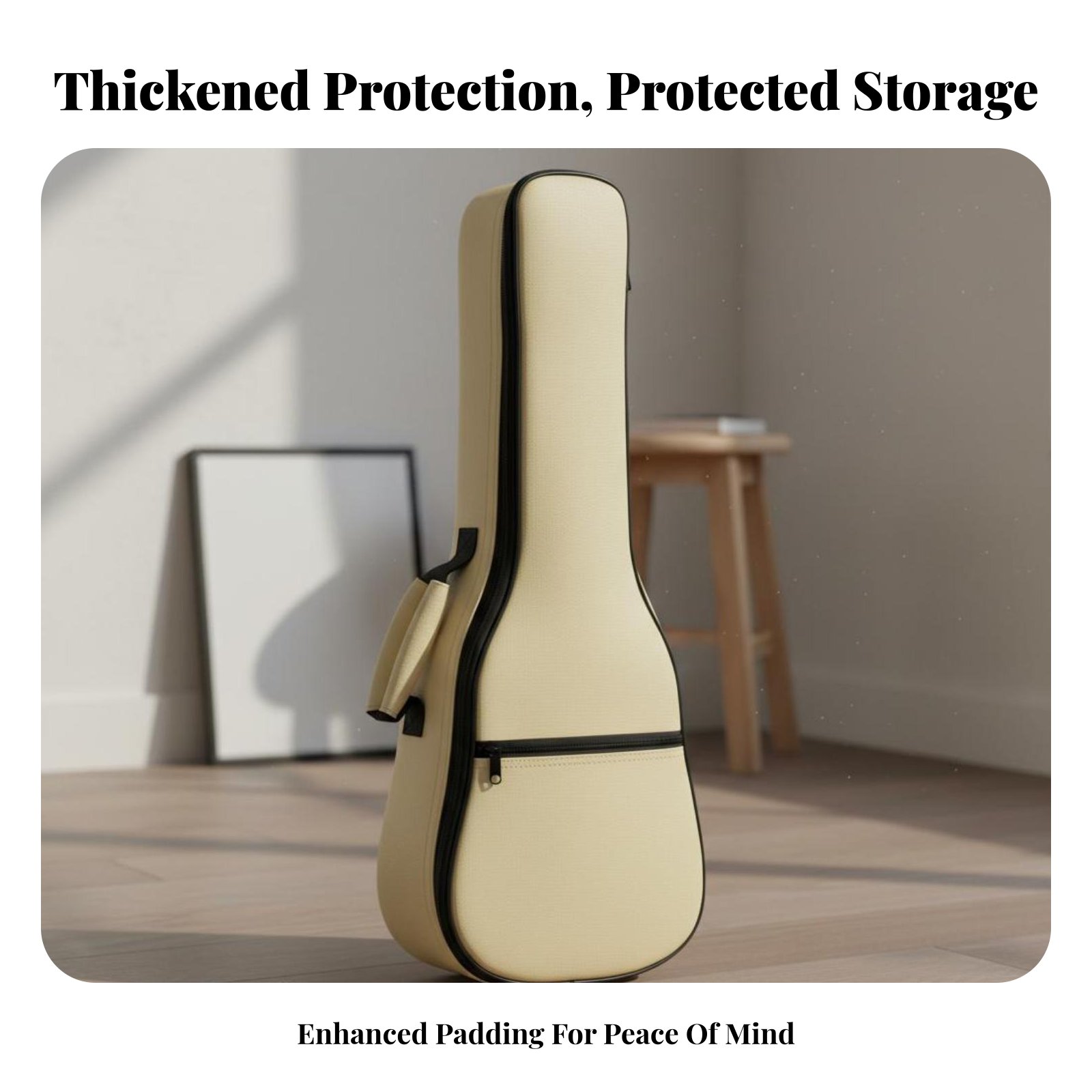 Ukulele Backpack Thick Padding - Guitar Strap Padded recensie en prijs