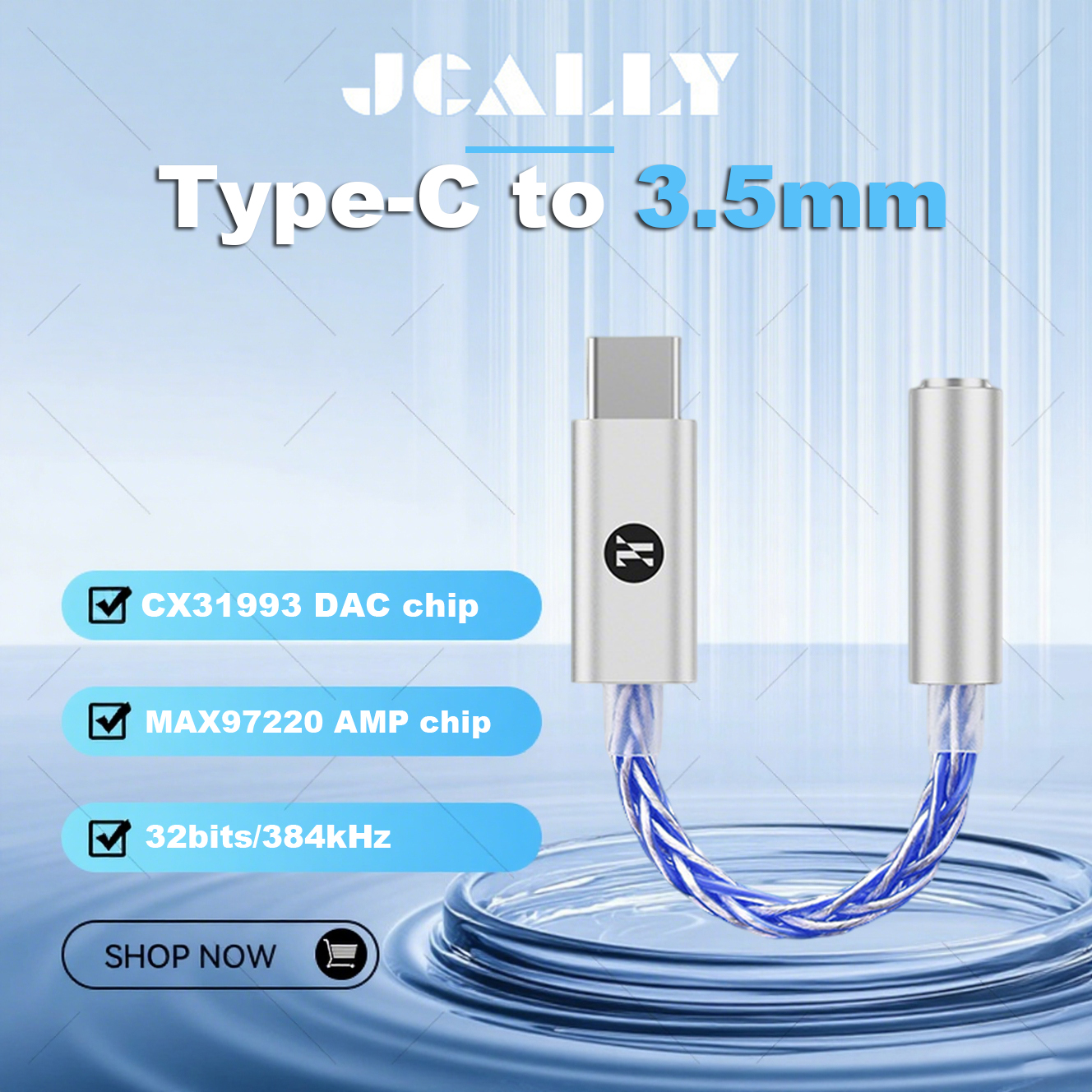 JCALLY JM6 Pro Type-C to 3.5mm - Headphone Amplifier Dac recensie en prijs
