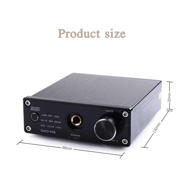 HIFI decoder audio converter D - Headphone Amplifier Dac recensie en prijs
