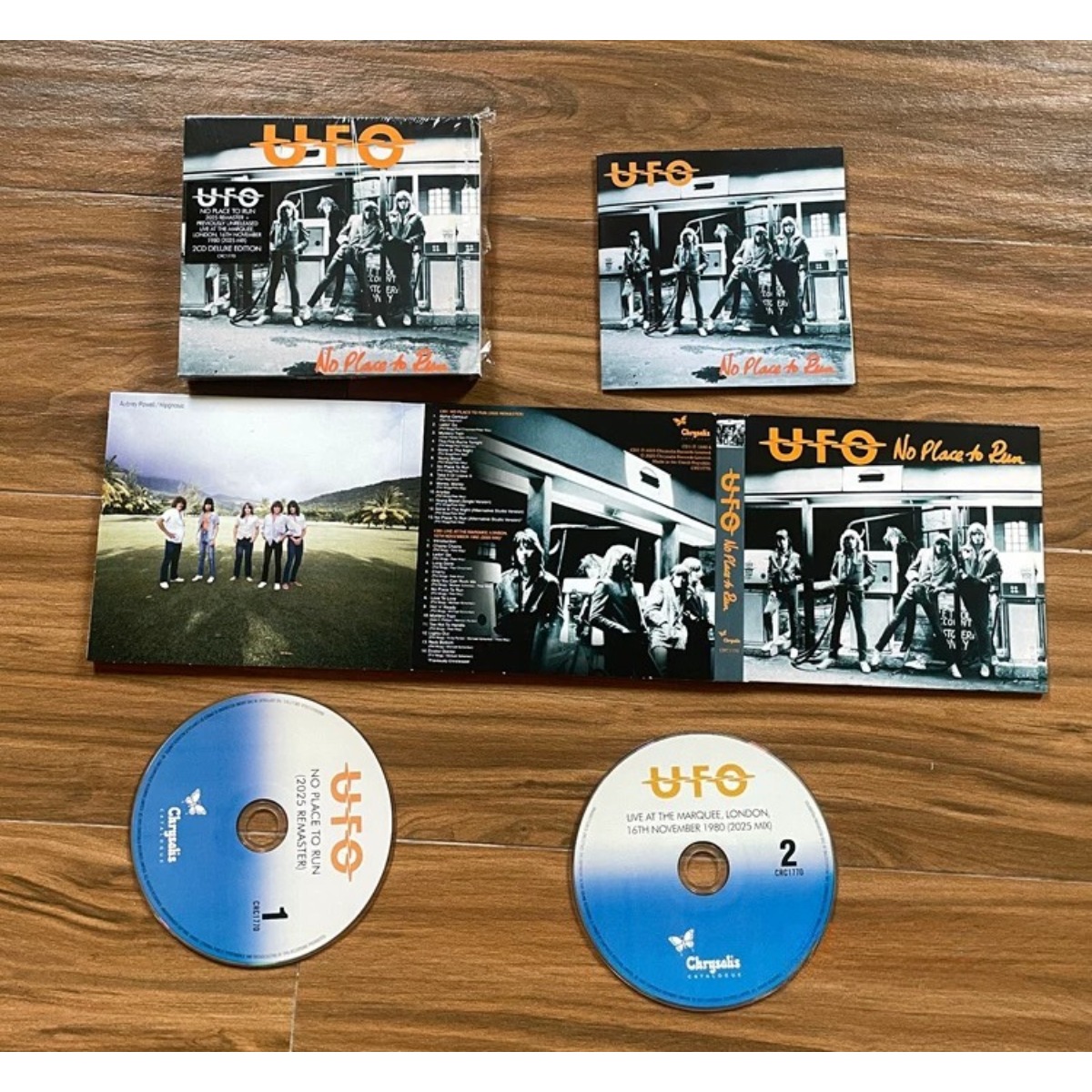 UFO No Place To Run 2025 Remas - Audio Music Live recensie en prijs