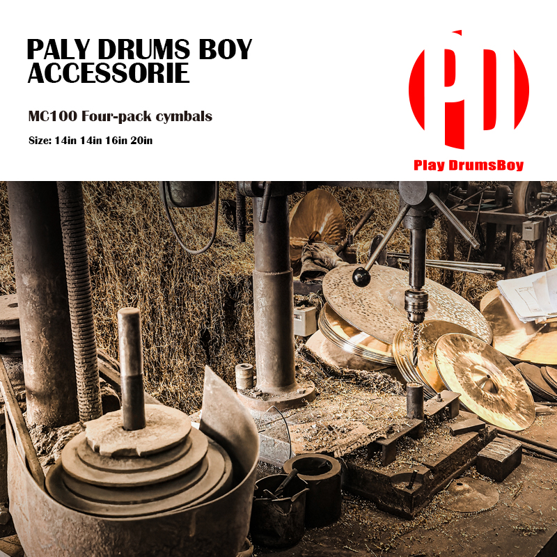 PD Mc100 Bronze Cymbal Pack 14 - Audio Music Live recensie en prijs