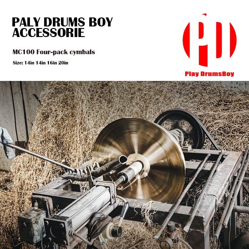 PD Mc100 Bronze Cymbal Pack 14 - Audio Music Live recensie en prijs