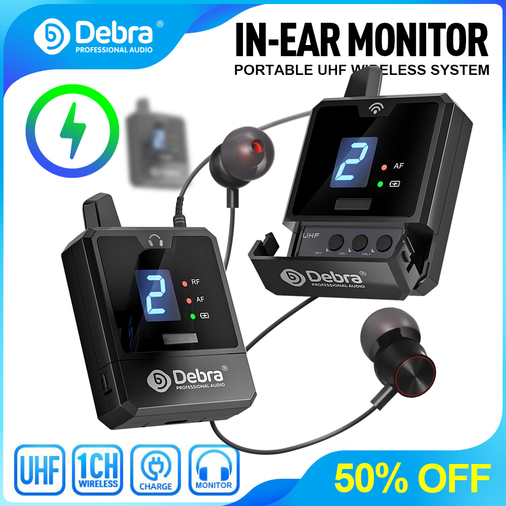 Debra UHF IEM Wireless In-Ear  - Audio Music Recorder recensie en prijs