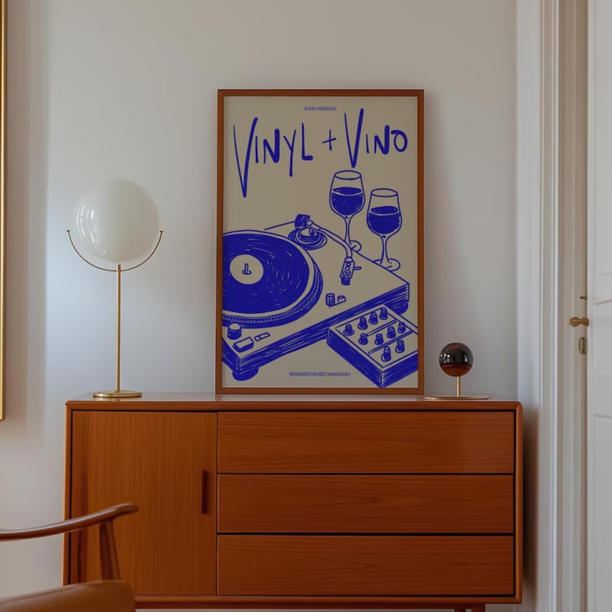 Vinyl & Vino Music Illustratio - Audio Music Live recensie en prijs