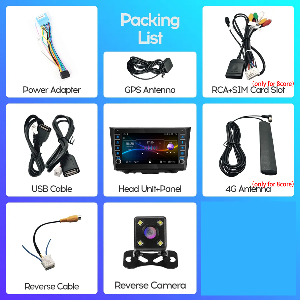 8G Ram 128GB Android 14 Car Ra - Audio Music Hindi recensie en prijs