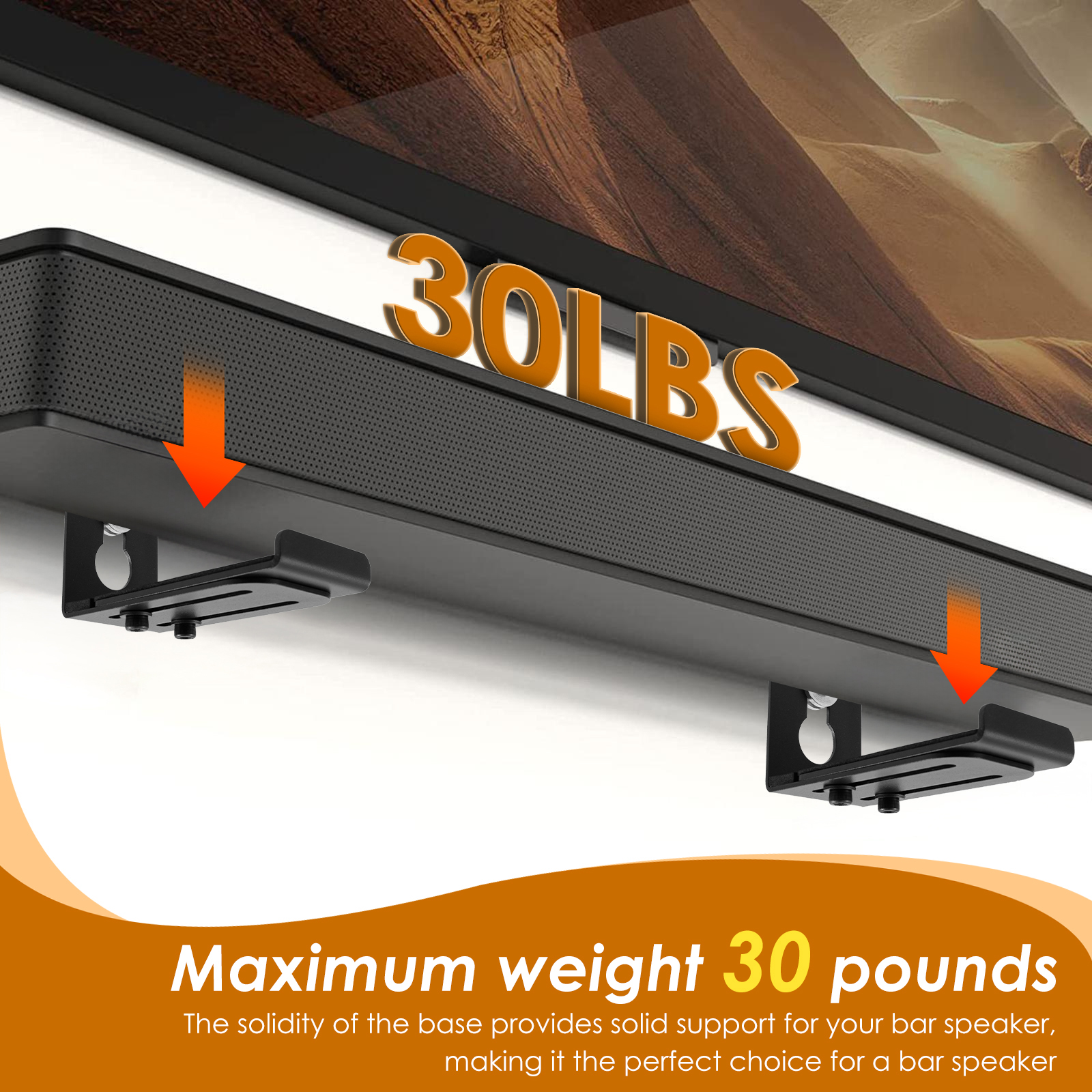 2Pcs Soundbar Speaker Stands W - Audio Music Live recensie en prijs