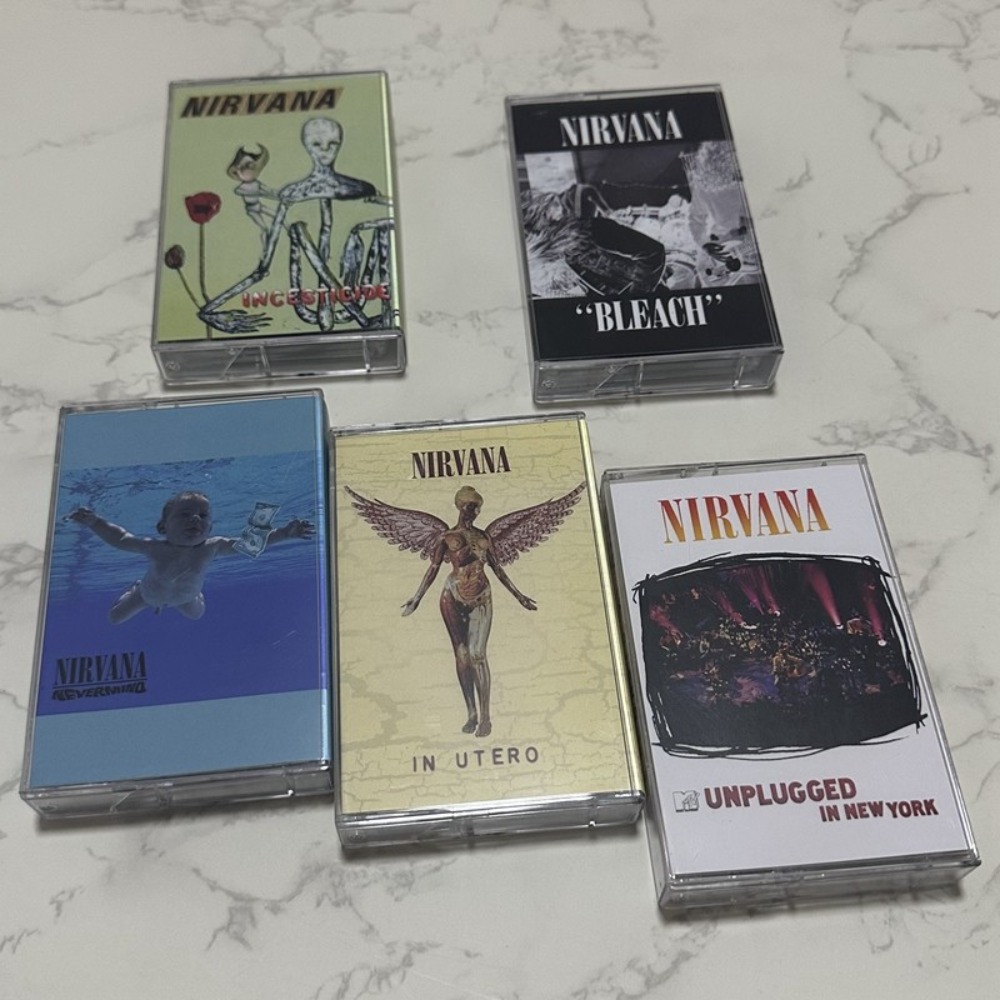Nirvana Cassette Tape Rock Eng - Music Song Audio recensie en prijs