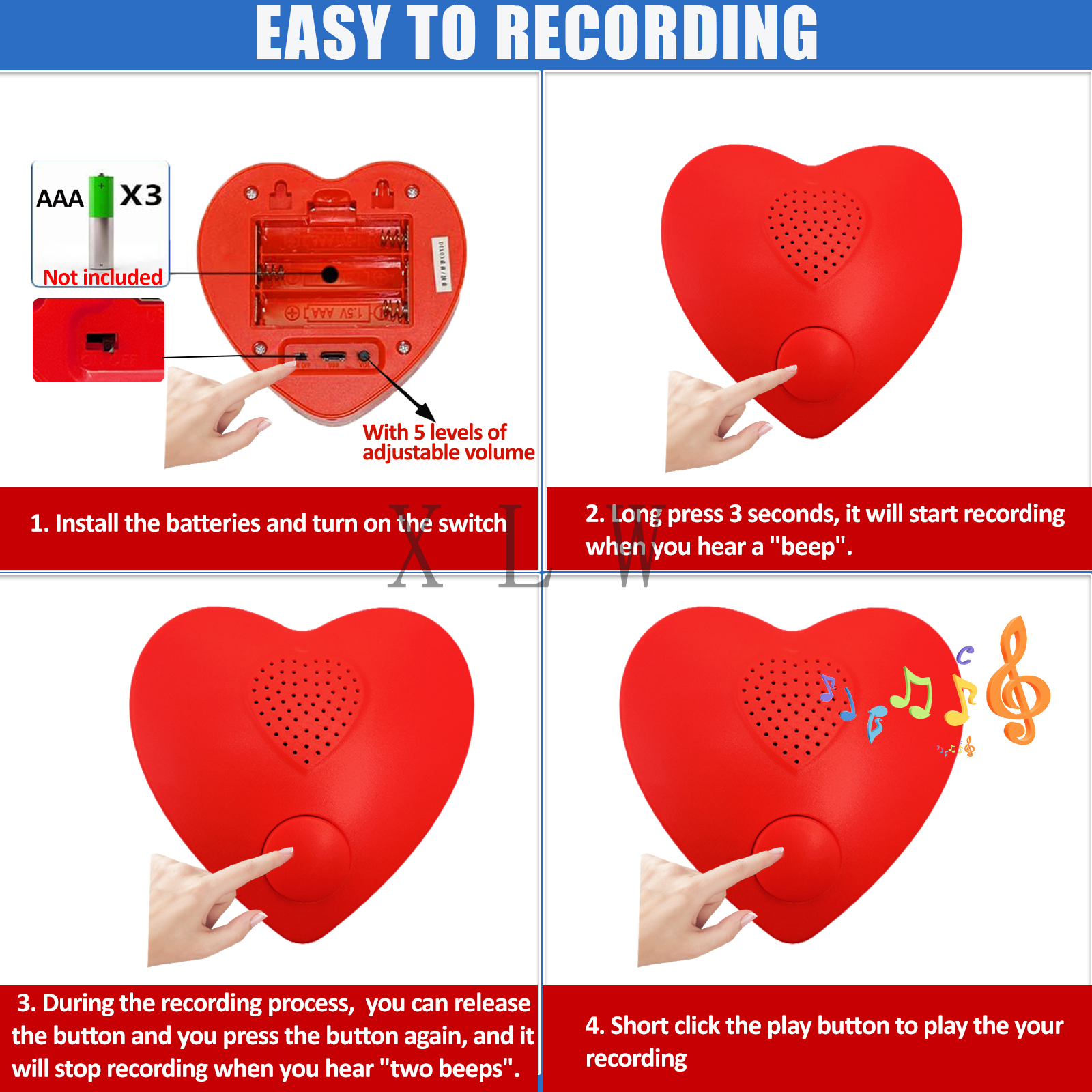 Voice Box for Xmas DIY Gifts B - Download Audio Music Player recensie en prijs