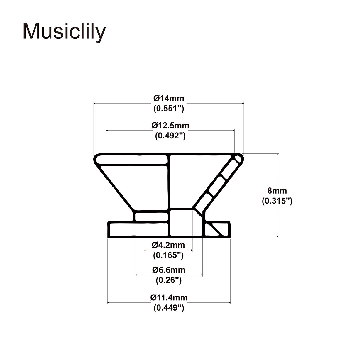 Musiclily Pro Steel Strap Butt - Guitar Strap Padded recensie en prijs