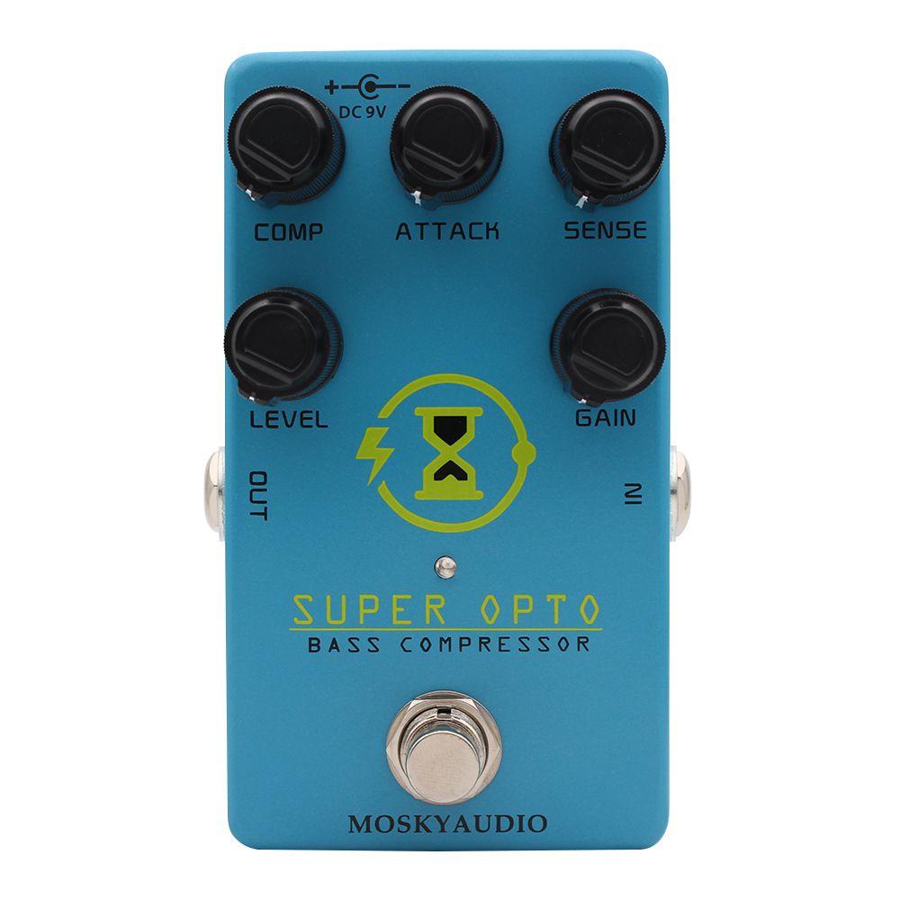 Mosky Super OPTO Bass Optical  - Looper Pedal Guitar recensie en prijs