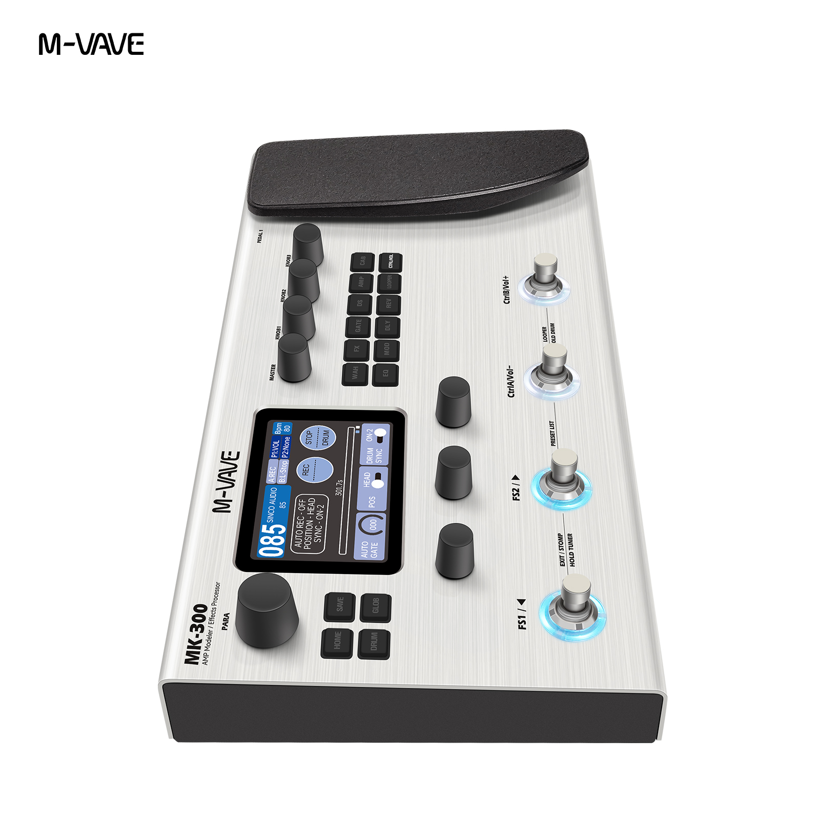 M-VAVE MK-300 Multi-Function G - Looper Pedal Guitar recensie en prijs
