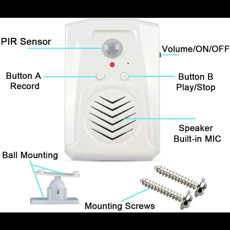 Audio Downloadable Mini PIR Mo - Download Audio Music Player recensie en prijs