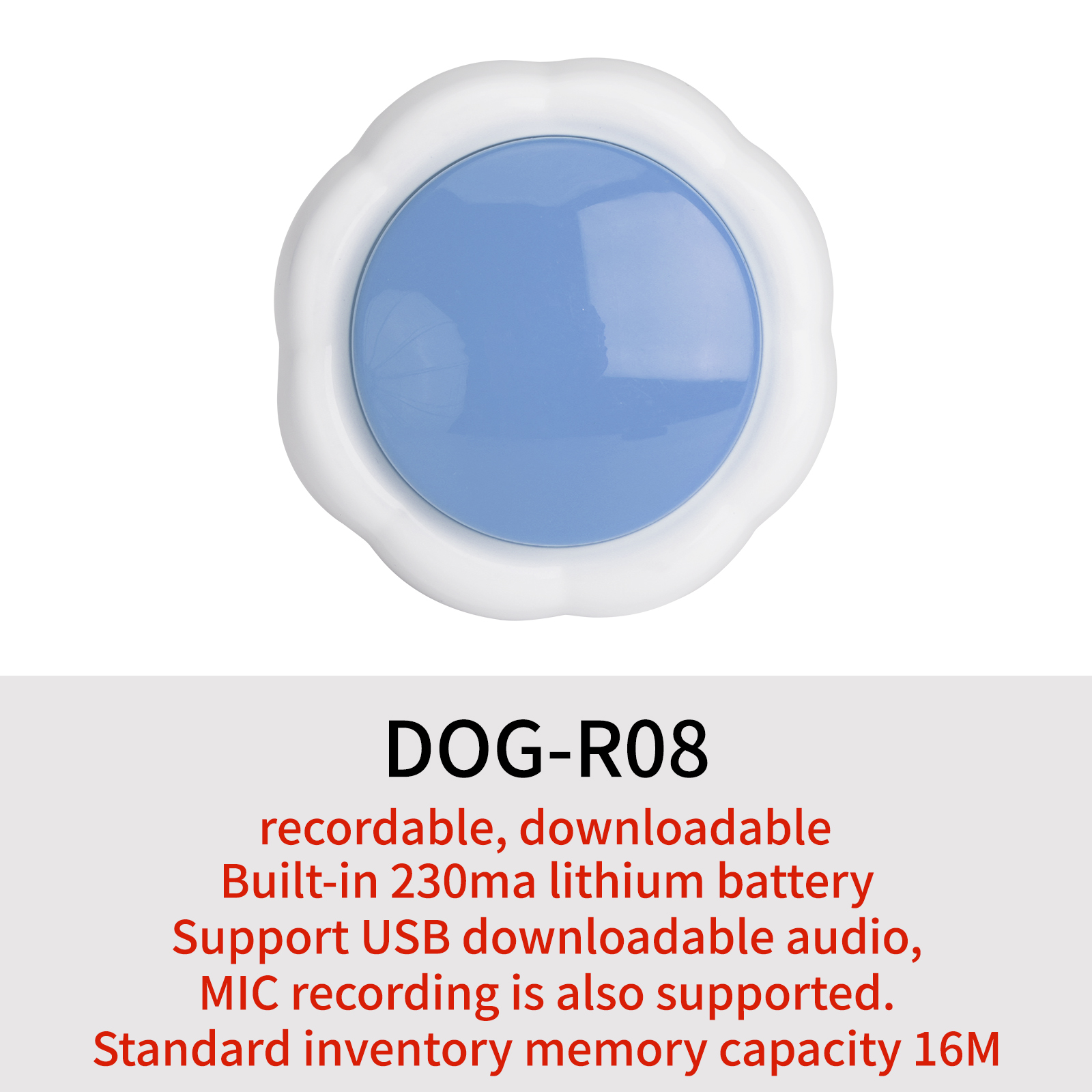 Voice Recording Button,16MB US - Download Audio Music Player recensie en prijs