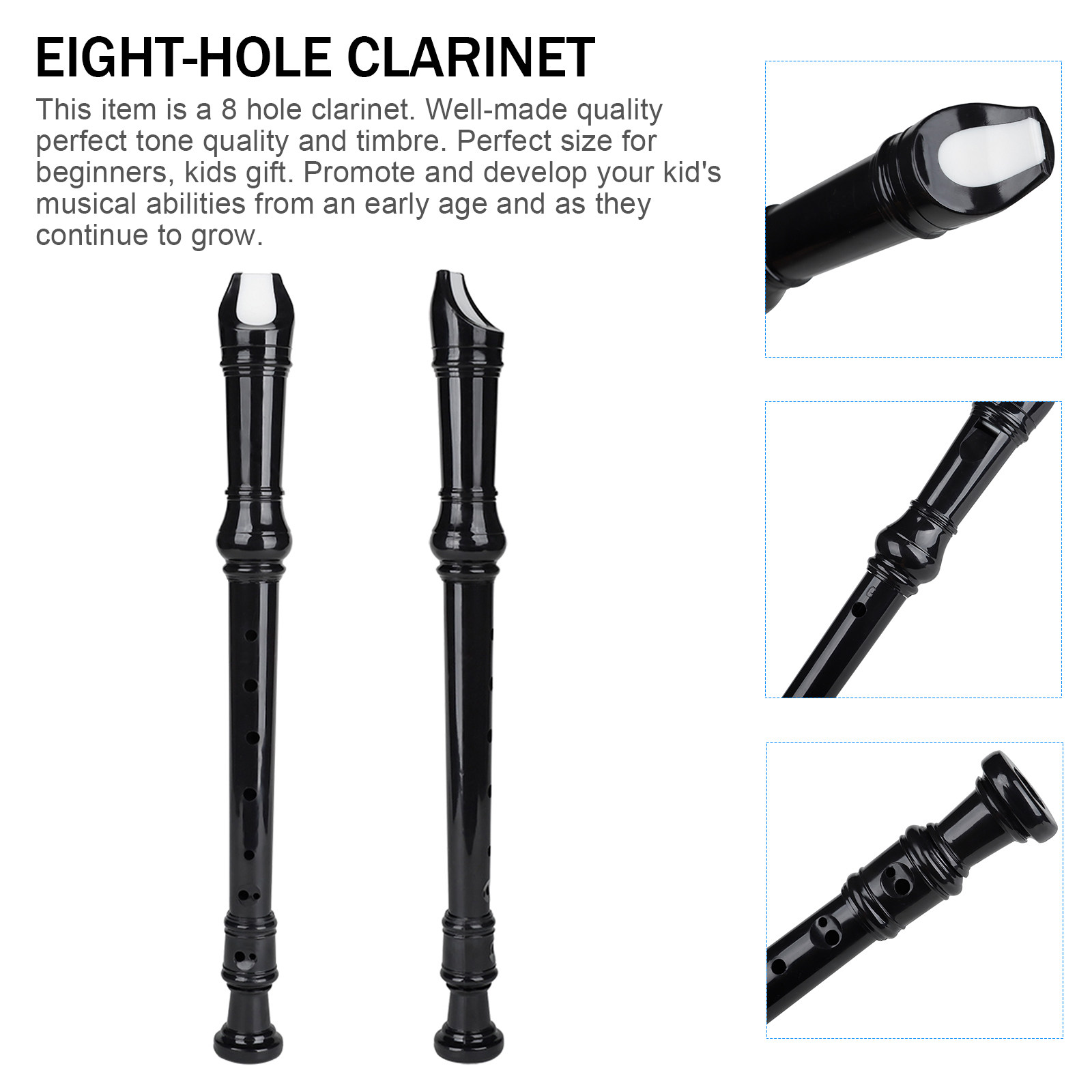 1Set Soprano Recorder 8 Hole C - Audio Music Recorder recensie en prijs