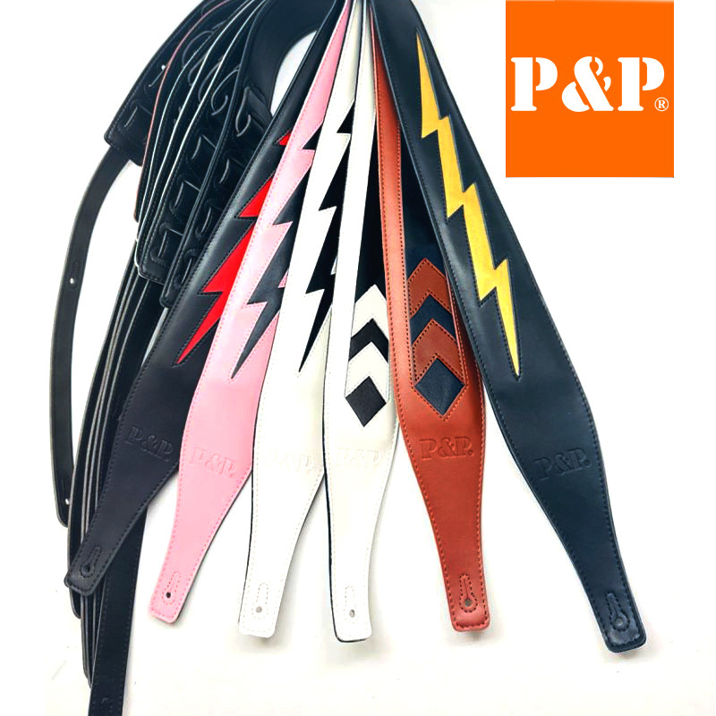 Adjustable 2.5 Inch Genuine Le - Guitar Strap Padded recensie en prijs
