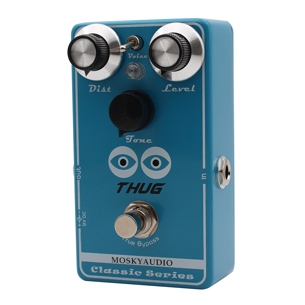Mosky Thug High Gain Distortio - Looper Pedal Guitar recensie en prijs